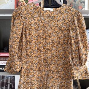 Doen Silk Maxi Dress Size Small